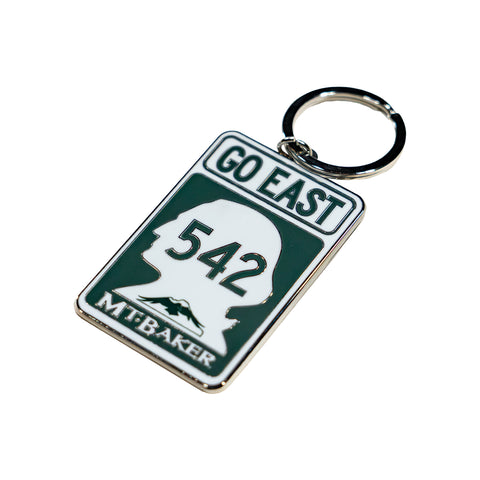 Go East Keychain