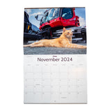 Lodge Cat Calendar 24/25